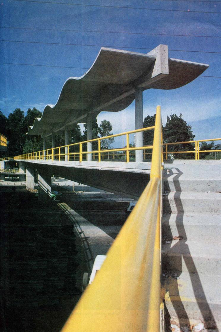 Puente Peatonal, Universidad Nacional de Colombia, Bogotá